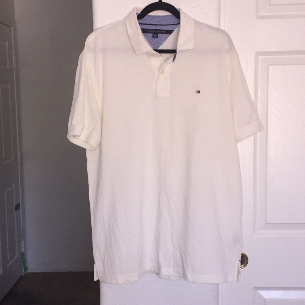 Men’s Tommy Hilfiger White polo